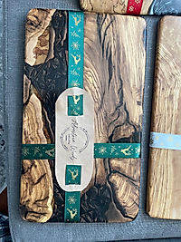 Ethereal Waves Epoxy Charcuterie Board