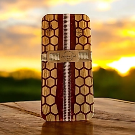 Amber Honeycomb Serving Epoxy Charcuterie Board