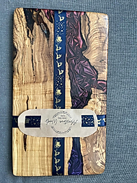 Mystic Forest Epoxy Charcuterie Board