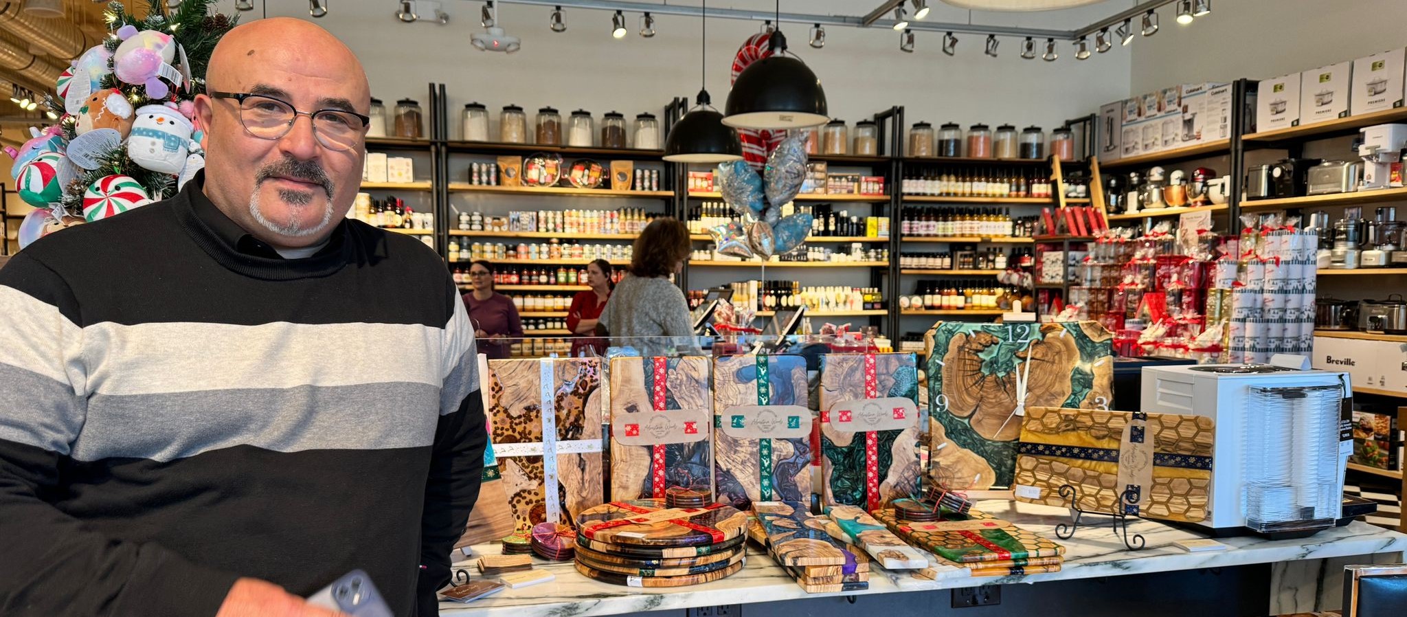 Our corner at Williams Sonoma Fairfax Washington